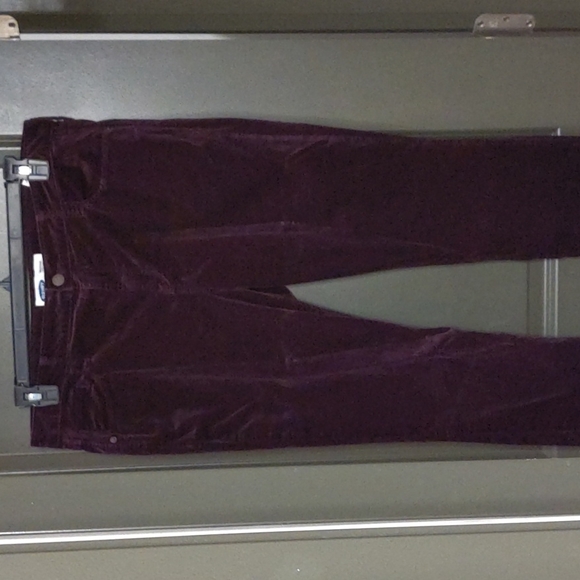 🌺Old Navy Eggplant Velvet Rockstar Super Skinny Jeans 16R